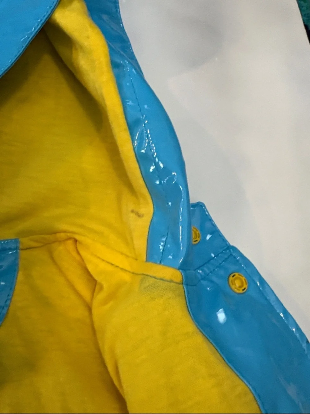 Thomas & Friends Yellow & Blue Kids Hooded Raincoat